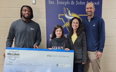 $1,000 Scholarship Winner Sts. Joseph and John